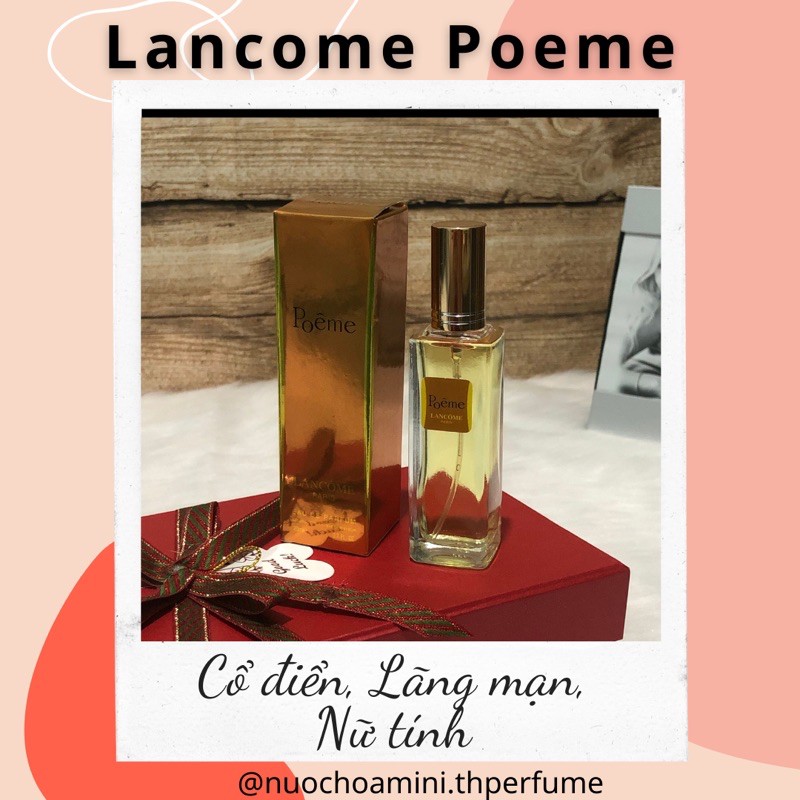 Nước Hoa mini Nữ Lacome Poême 20ml (Mẫu 5D)