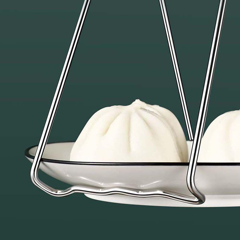 Kìm Kẹp Gắp Chén Dĩa Chống Nóng Bằng Thép Không Gỉ
