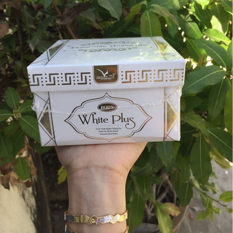 [Ảnh thật] Body ngậm trắng White Plus Vip White 250gr Chính hãng | BigBuy360 - bigbuy360.vn