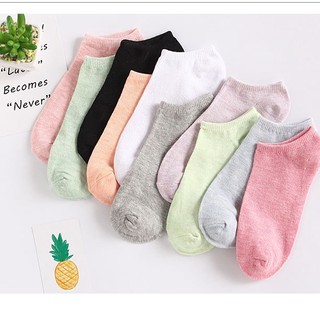 Tất Vớ Cổ Ngắn Dành Cho Nữ Nhiều Màu Siêu Xinh