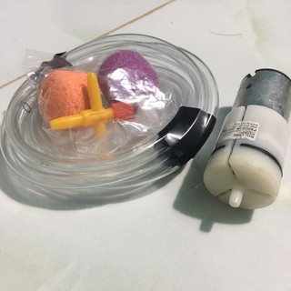 Combo sục khí bể cá mini hàng Nhật bãi OKEN SEIKO