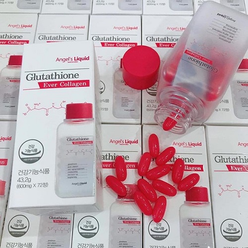 Viên Uống Trắng Da Glutathione 7 Day Angle’s Liquid Ever Collagen 72v - Hàn Quốc