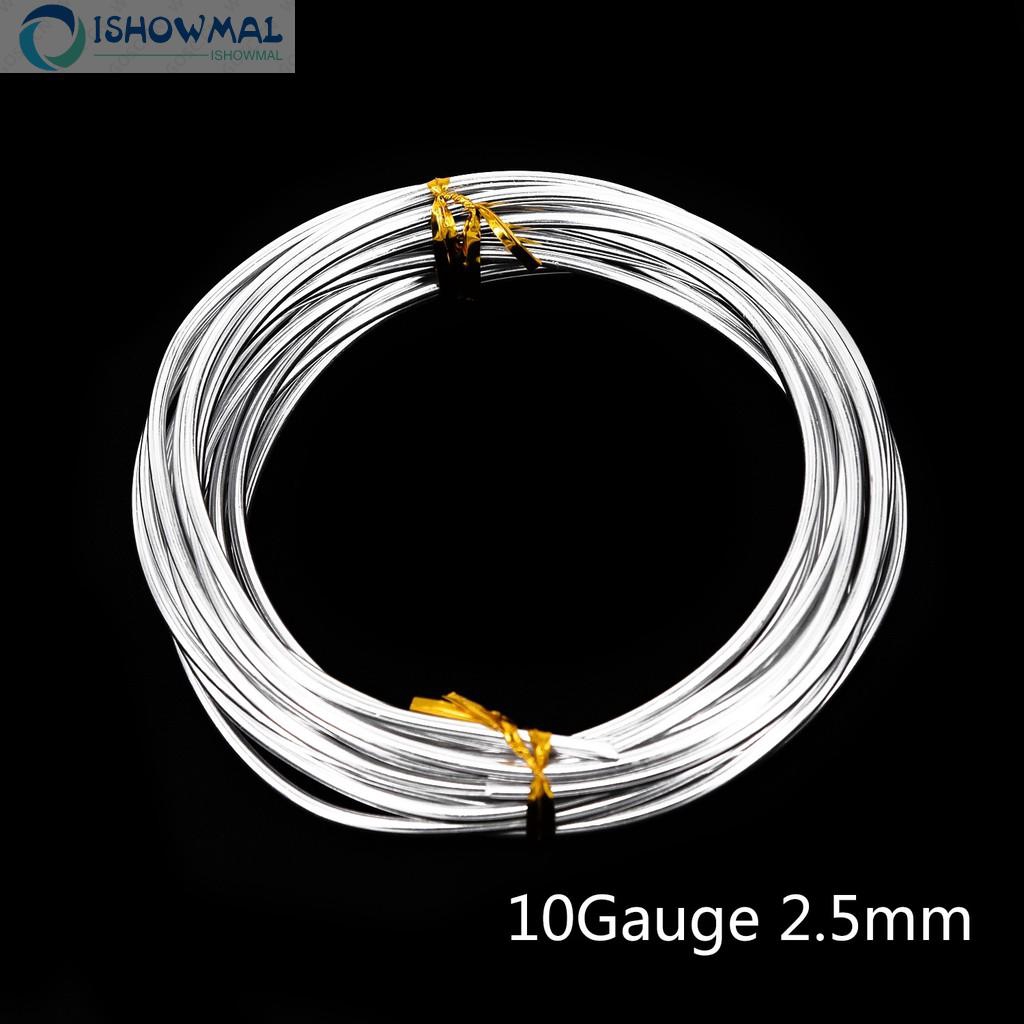 Cuộn dây nhôm dùng làm đồ trang sức DIY 1/1.5/2/2.5/3mm/5m