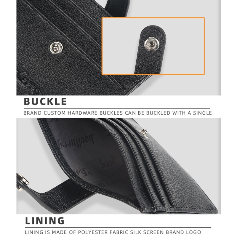 Ví Da PU Có Ngăn ĐựNg Thẻ Cho Nam