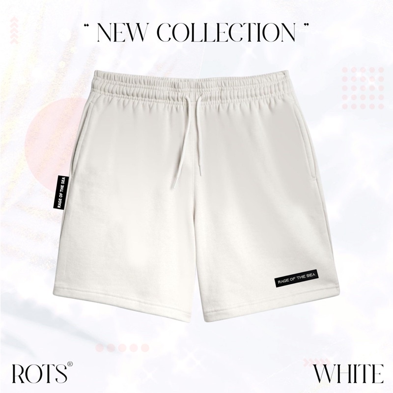 QUẦN SHORT UNISEX FORM ÂU RAGE OF THE SEA (ROTS)-BASIC LOGO