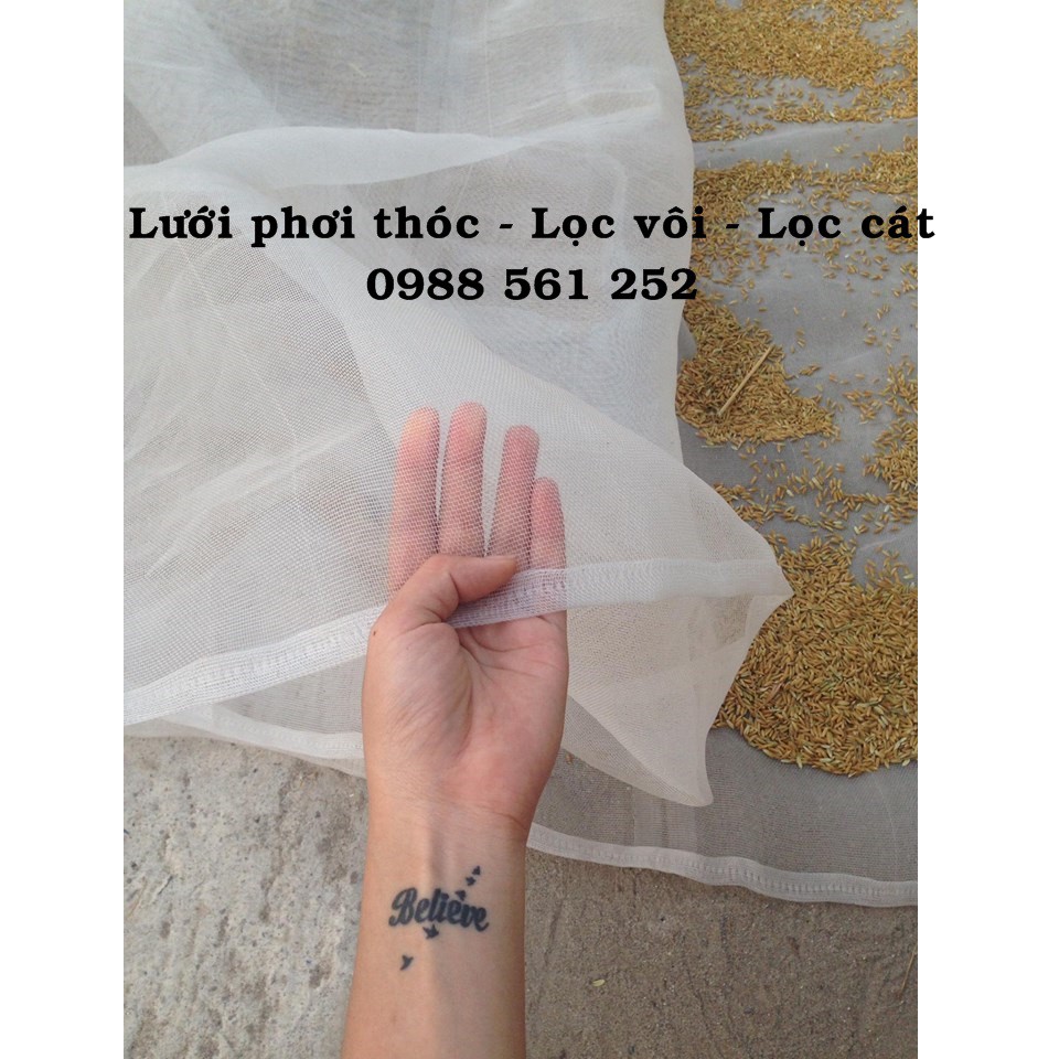 Lưới phơi thóc 2m * 6m ; 3m x 4m