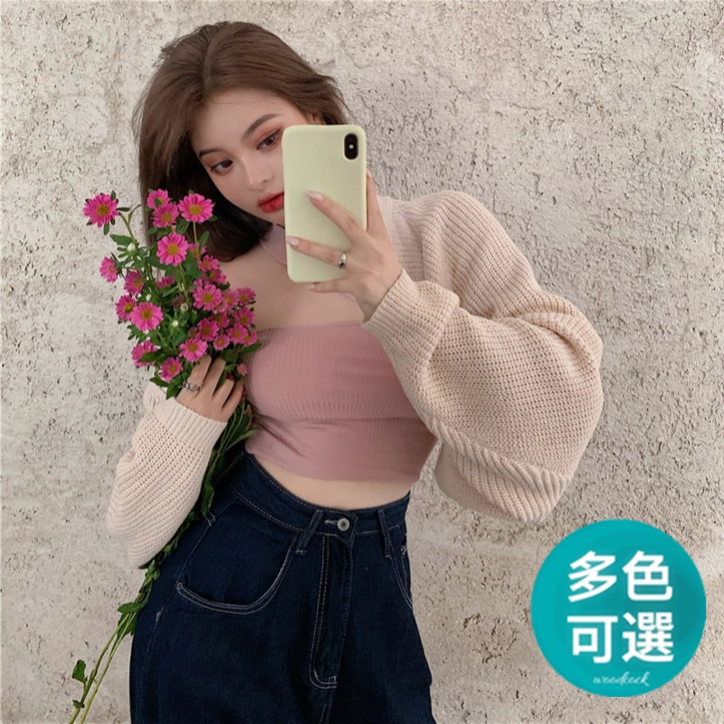 Áo Khoác Cardigan Dệt Kim Dáng Rộng Thời Trang Mùa Thu Cho Nữ
