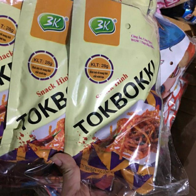 bịch TOKBOKKI 30 gói 1 bịch