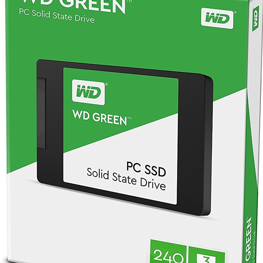 ■︎ Ổ Cứng SSD WD Green 240GB SATA 6Gb/s - bảo hành 36 tháng bởi SPC