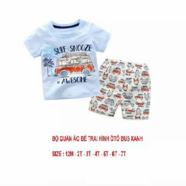 COMBO 2 Bộ cotton Little Maven. TIẾT KIỆM VẬN CHUYỂN.
