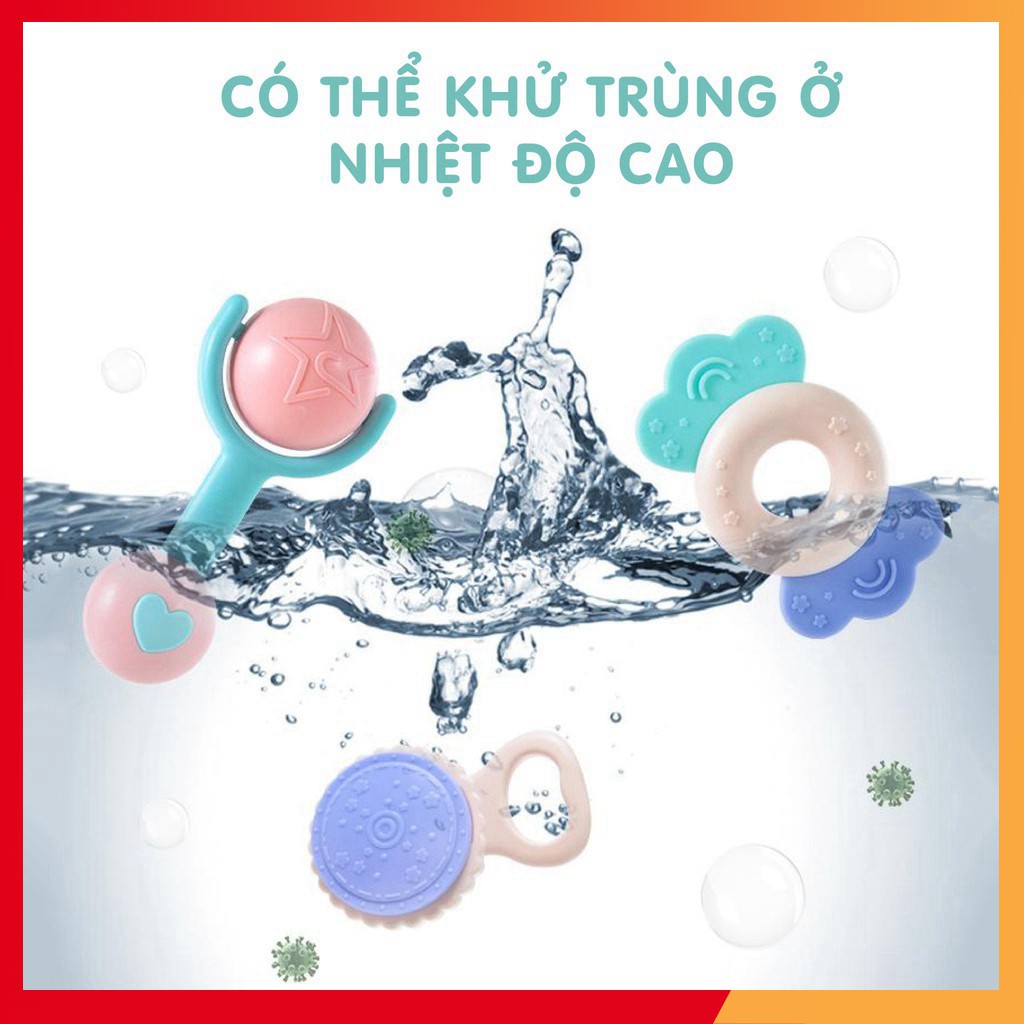 Set xúc xắc 8 món UMOO UM-1051 an toàn cho bé | Đồ chơi xúc xắc