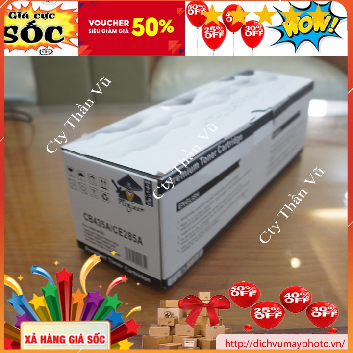 Hộp mực máy in 85A cho máy Hp 1005 1006 P1102 M1132 hàng chuẩn chất lượng đảm bảo bao test có bảo hành