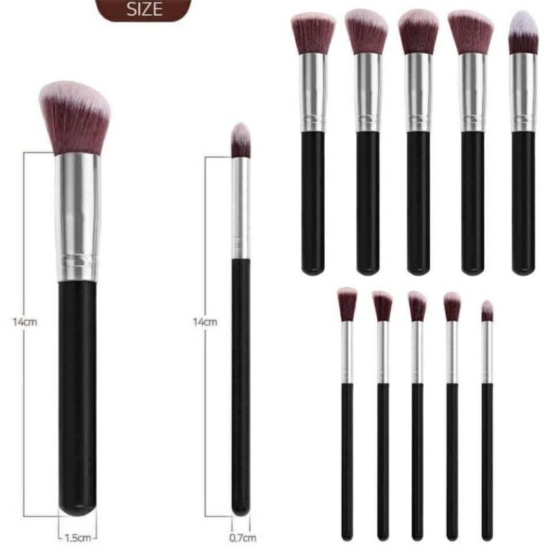 Bộ cọ trang điểm Butiqlab 10 cây