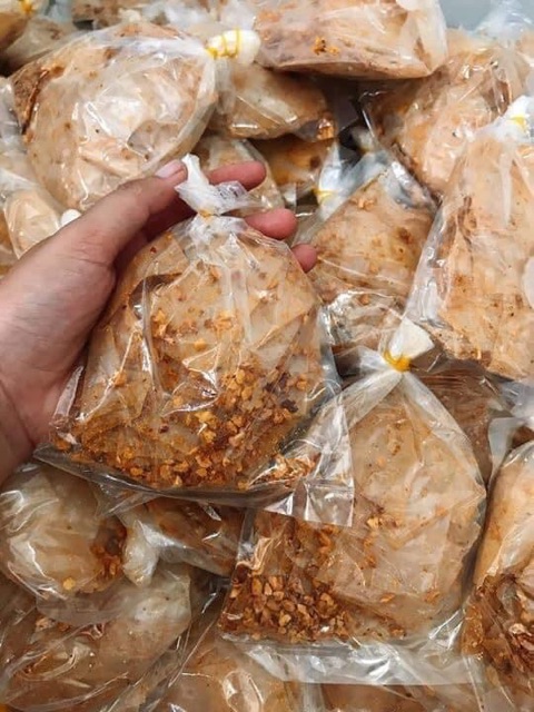[1 Bịch] Bánh Tráng Muối Nhuyễn-Tỏi Siêu Cay