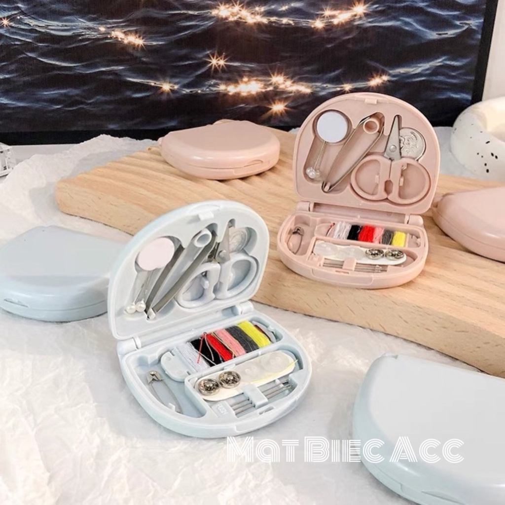 Bộ kim chỉ may vá đa năng bỏ túi tiện lợi có hộp SP0065