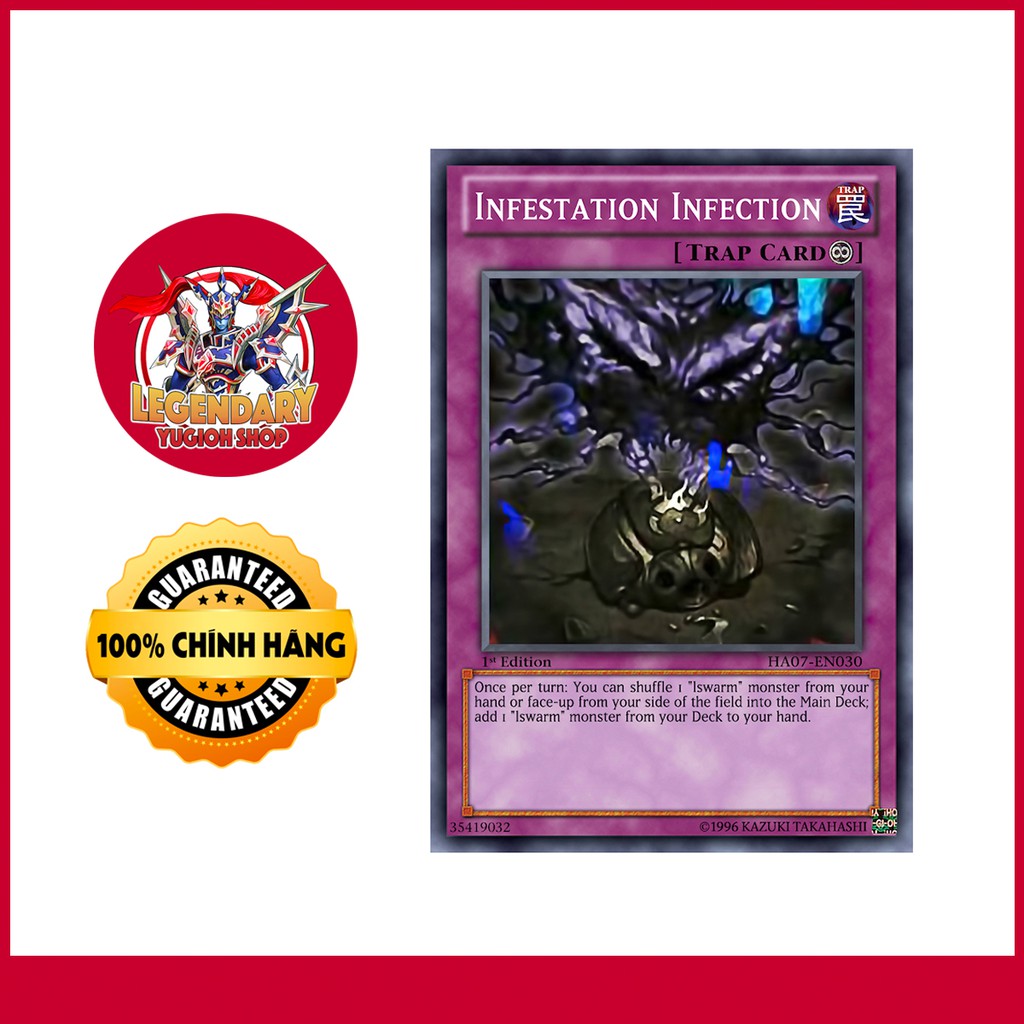[Thẻ Bài Yugioh Chính Hãng] Infestation Infection