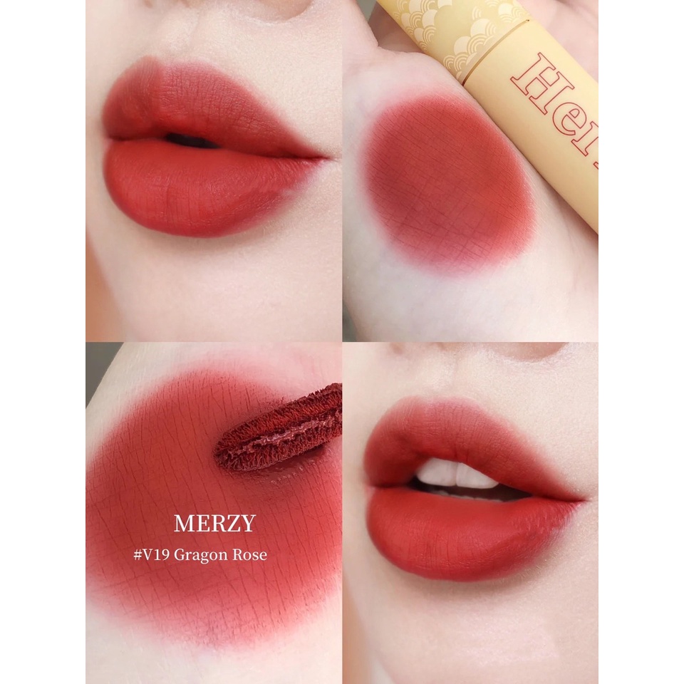 Son Kem Lì Merzy The Heritage Velvet Tint vỏ vàng MEZY07