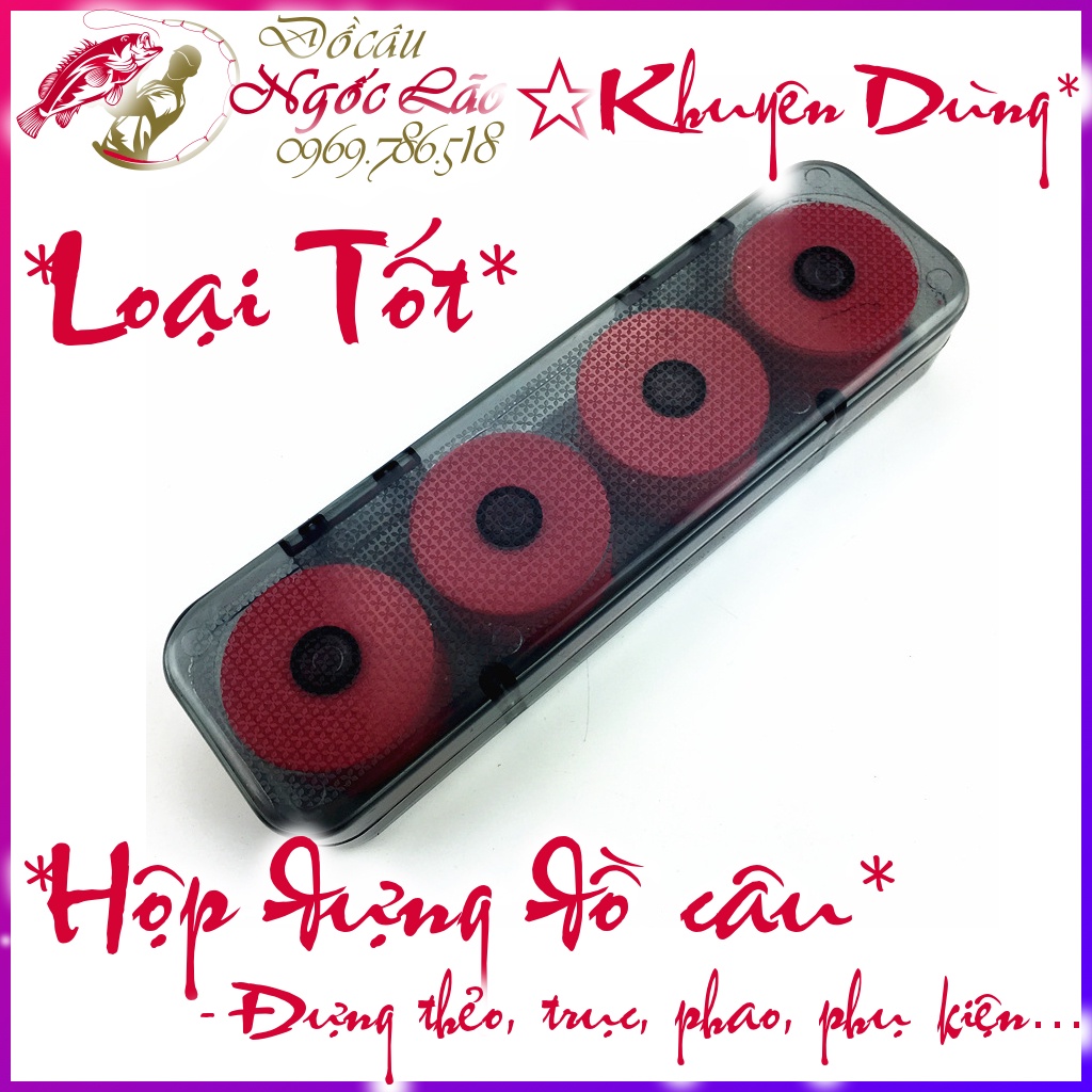 Hộp đựng đồ câu - Loại tốt - Hộp đựng dây câu, trục câu, thẻo câu, phao câu, linh kiện câu...GIÁ RẺ