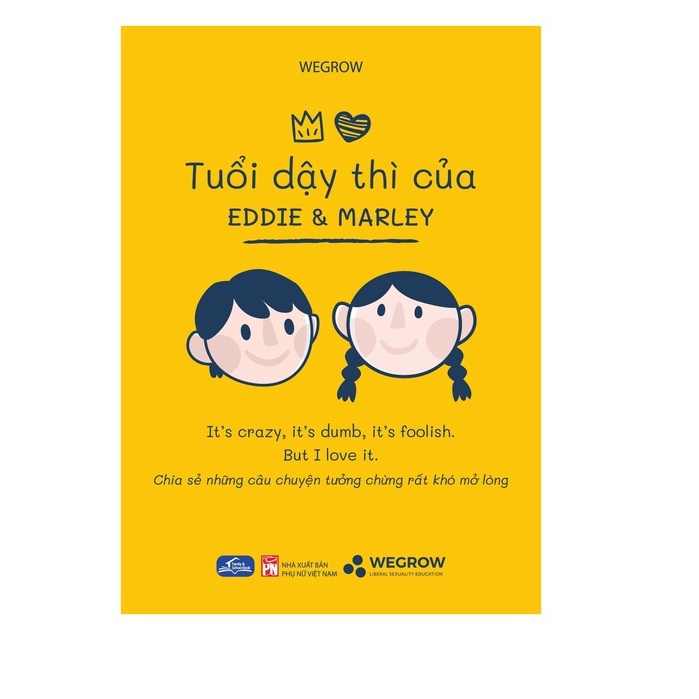 Sách -  Tuổi dậy thì của Eddie và Marley - Chia sẻ những câu chuyện tưởng chừng rất khó mở lòng