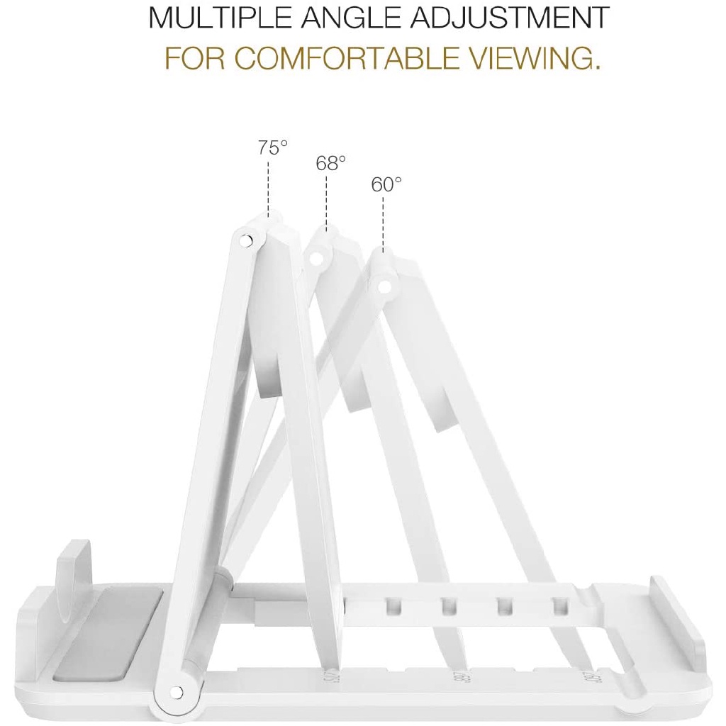 Giá đỡ máy tính bảng thích hợp cho Iphone Xs/ Xs Max/ Xr/ X/ 11 Pro Max/ Se 2020/ Pro 11 2020/ 10.2/ Air 3/ Mini 5