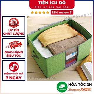 Túi đựng quần áo, chăn màn tienichdo.com - Túi vải đựng đồ cỡ lớn