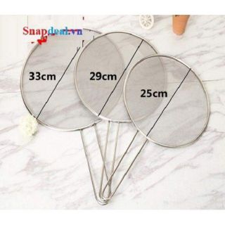 Nắp Vung Lưới Chắn Dầu Mỡ 33cm