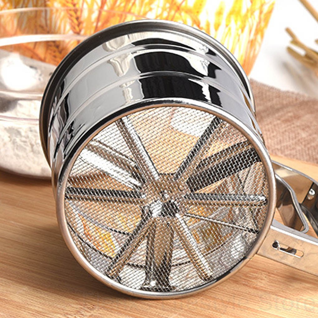 Cốc Rây Bột Bằng Chất Liệu Thép Không Gỉ