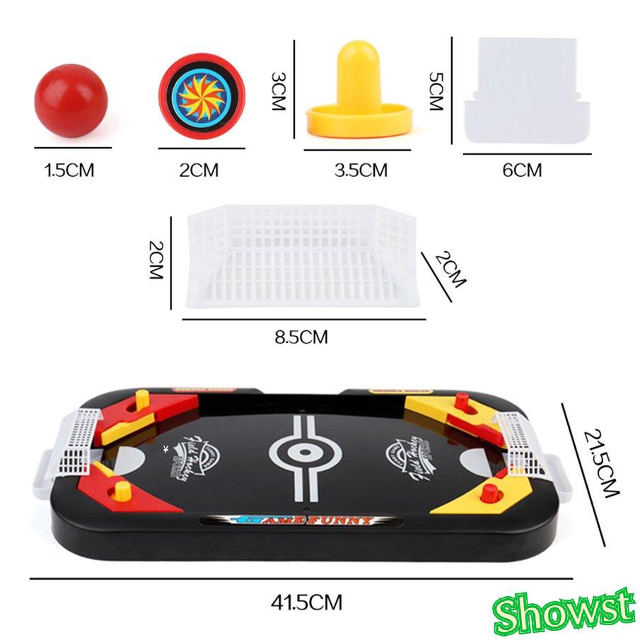 2 In 1 Ice Hockey Desktop Game Competitive Game Mini Soccer Table Interaction