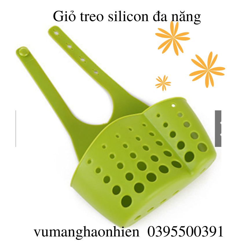 Khay inox gắn vòi đựng đồ rửa chén - Giá treo để giẻ rửa bát đa năng - Kệ inox treo bồn rửa chén không cần khoan đục