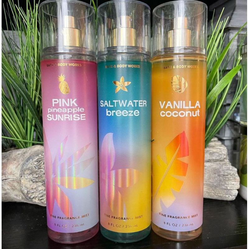 XỊT THƠM PINK PINEAPPLE SUNRISE BATH AND BODYWORKS