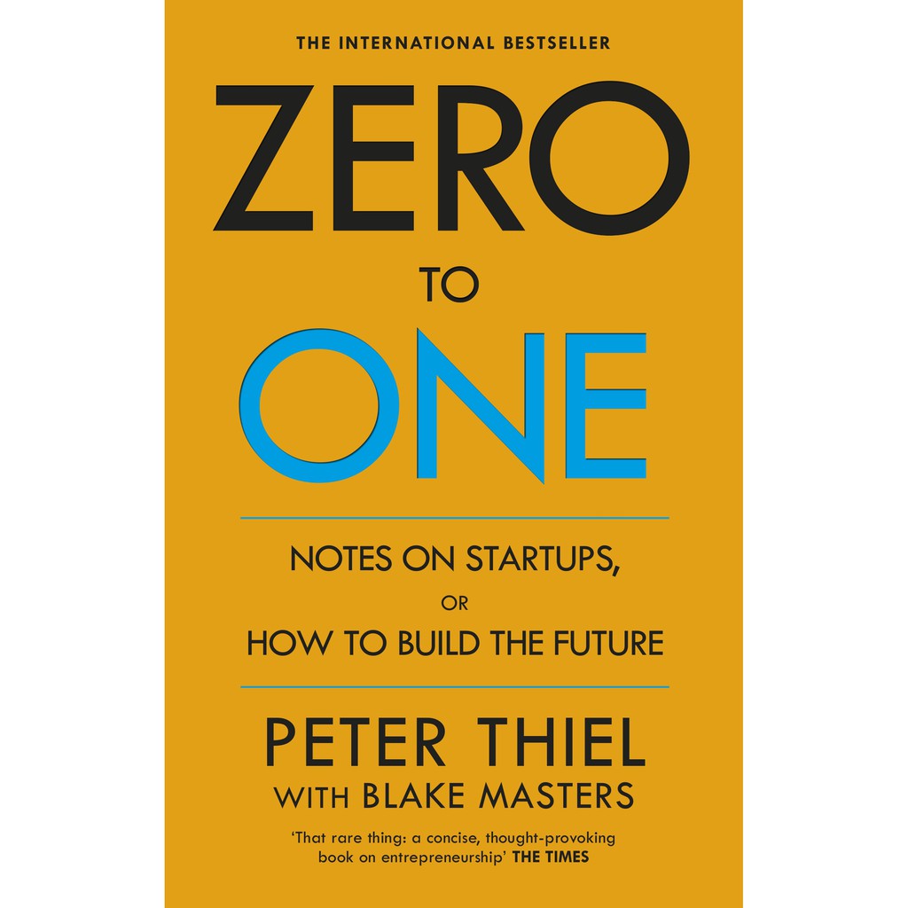 Sách Tiếng Anh: Zero to One