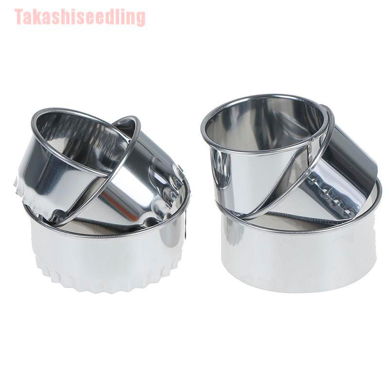 Bộ 3 Khuôn Nướng Bánh Bằng Thép Không Gỉ