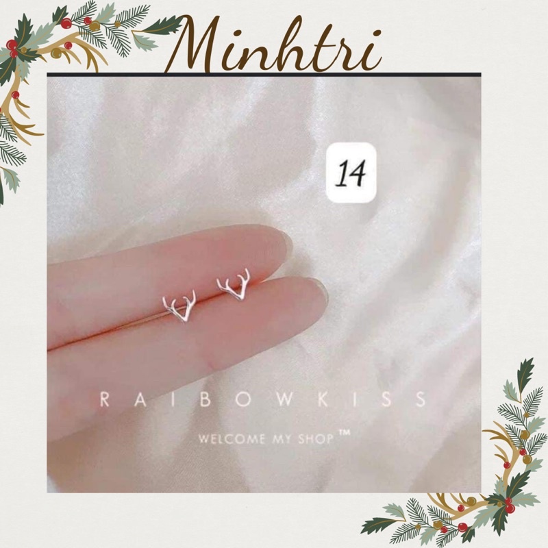 Khuyên tai bạc 925, vòng tai bạc , nụ tai , bông tai bạc 925