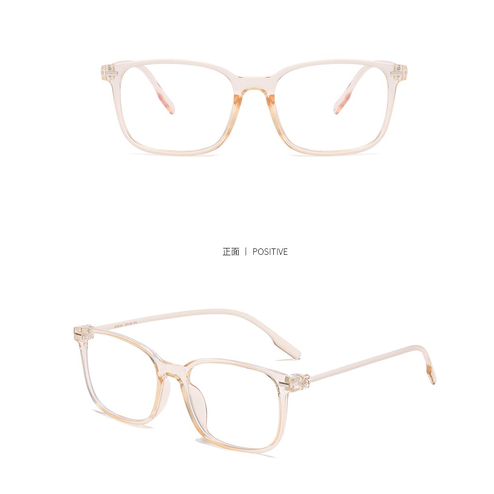 Mắt Kính Chống Ánh Sáng Xanh Gọng Vuông Thời Trang