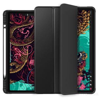 Case For iPad Pro 11-inch Cover Tri-fold Stand PU Leather Tablet Cover with Pen Holder Case