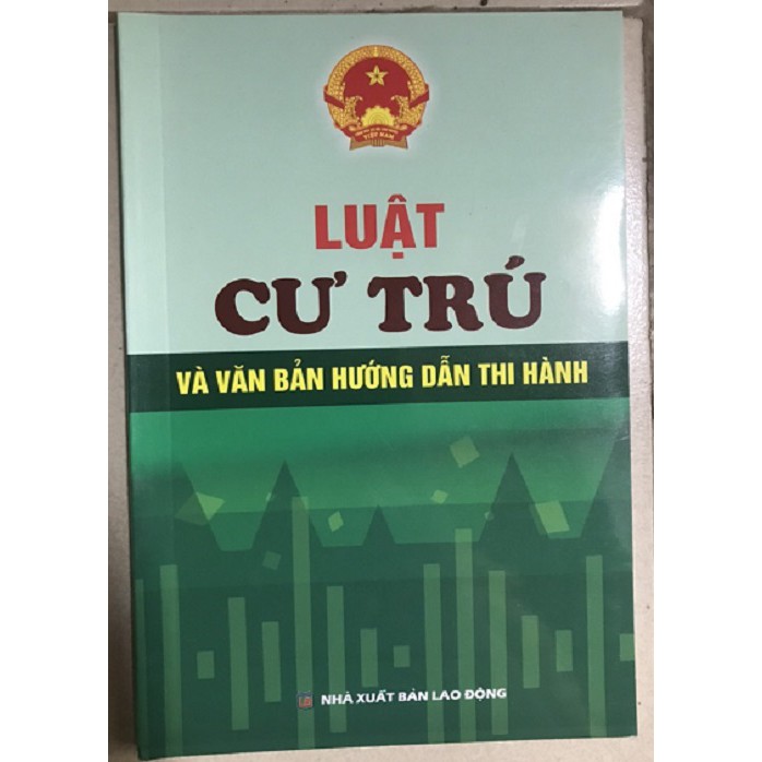 Sách Luật cư trú và các văn bản hướng dẫn thi hành