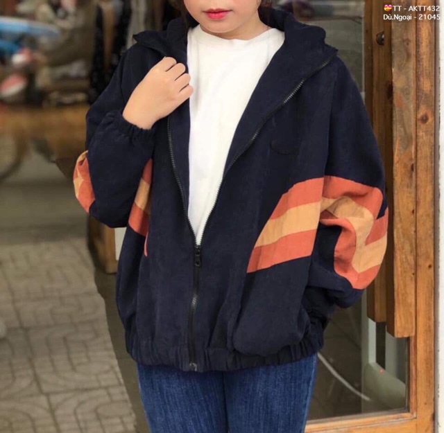 🎆𝐃𝐮̀ 𝟐 𝐋𝐨̛́𝐩🎆 BAC Áo Khoác Dù QC Phối Sọc Cánh Dơi (Kèm Video, Hình Thật) | BigBuy360 - bigbuy360.vn