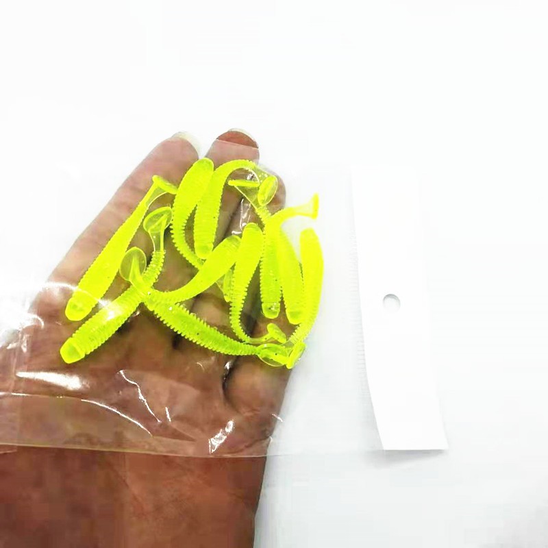 Set 10 Mồi Giả Mềm Thu Hút Câu Cá Hiệu Quả 5cm 0.7g