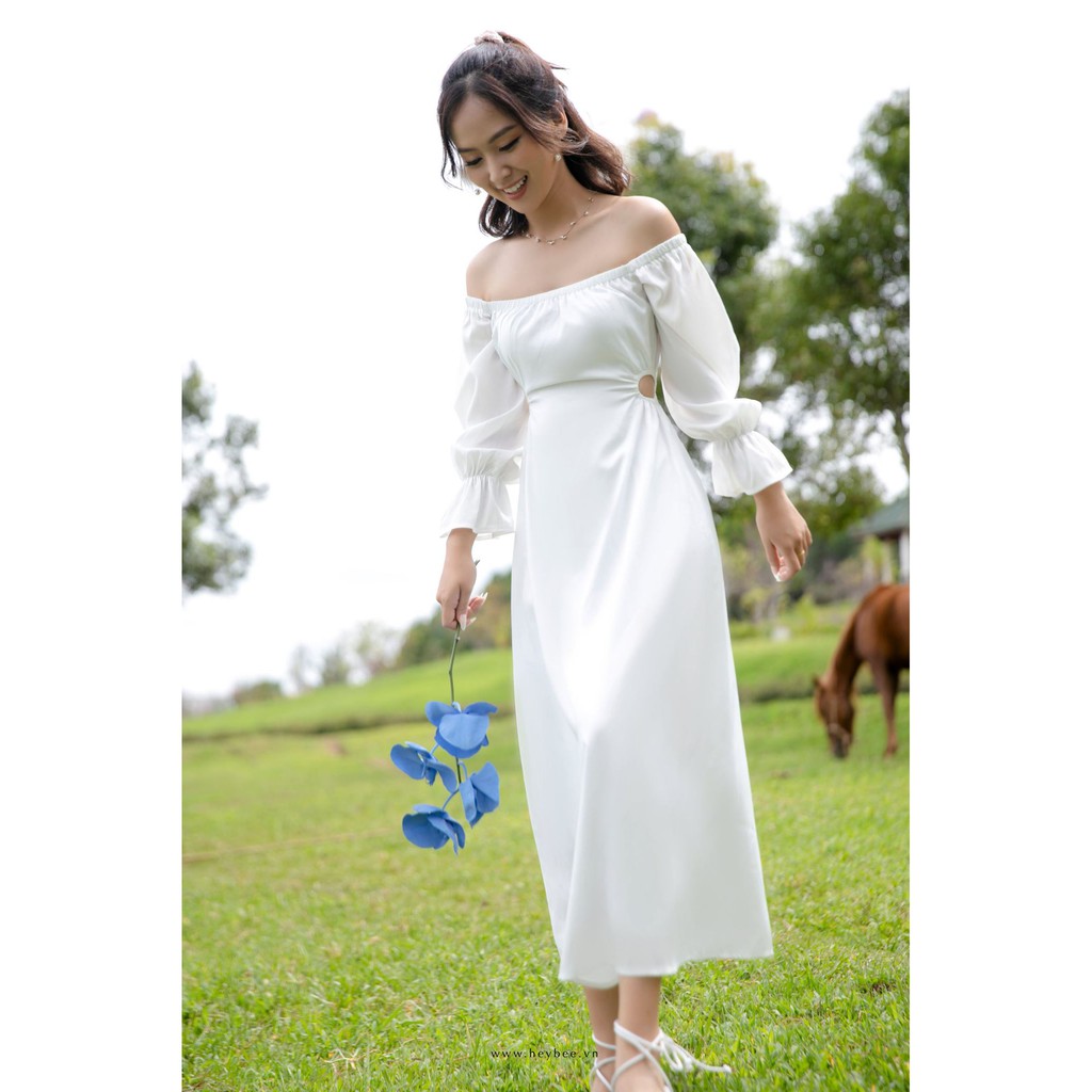 HEYBEE Đầm trễ vai Rosemary HT558 | BigBuy360 - bigbuy360.vn