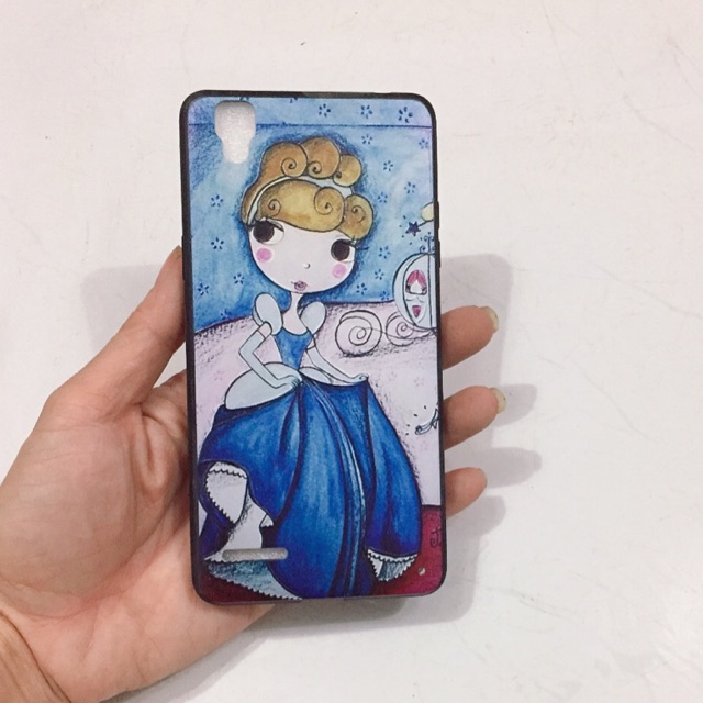 Ốp cô gái váy xanh oppo F1, A35