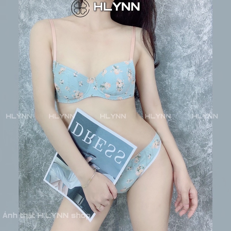 Bộ đồ lót cotton in hoa có gọng và mút m137 | BigBuy360 - bigbuy360.vn