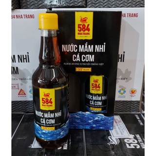 Nước mắm 584 Nha Trang 35 đạm, 6 chai pet 500ml