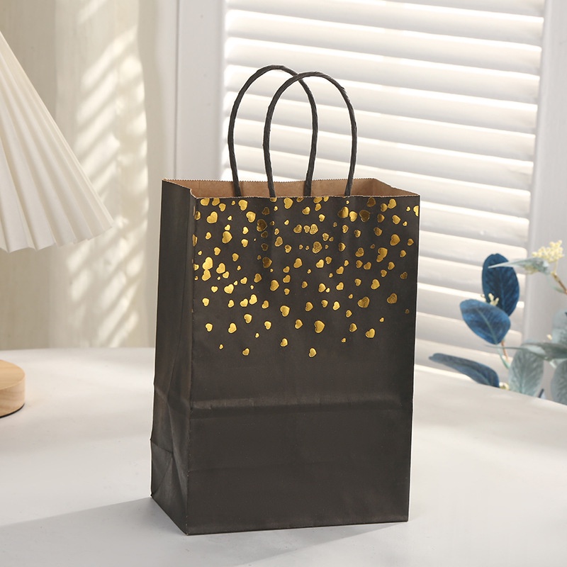 Túi Giấy Kraft Đựng Kẹo Trang Trí Tiệc Sinh Nhật/Tiệc Cưới 21*15*8cm