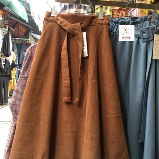 Chân váy dạ xoè kèm đai mẫu mới thu đông 2019 (số lượng có hạn)