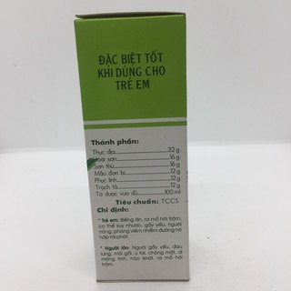 Cao lỏng Traluvi 100ml