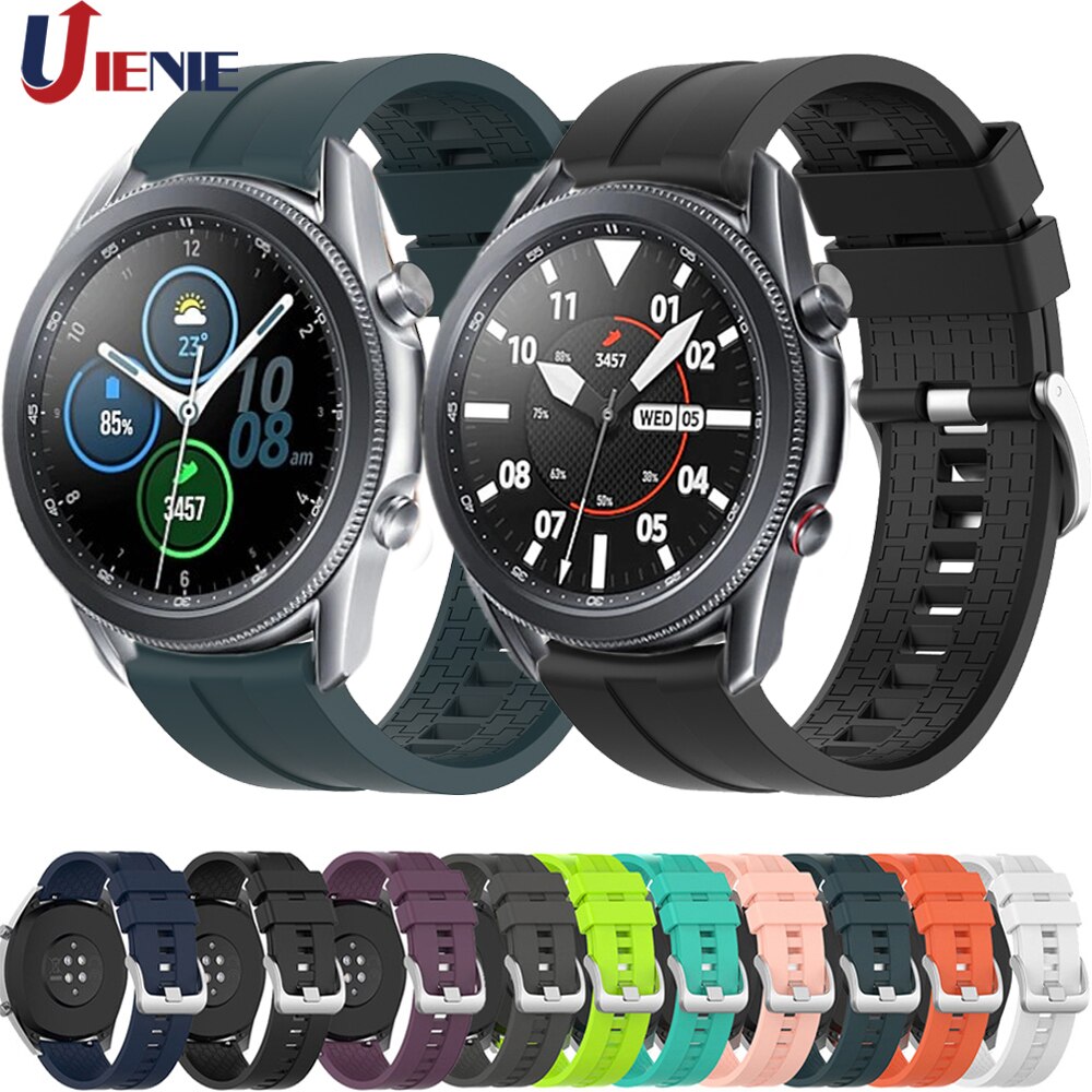 Dây Đeo Bằng Silicon Cho Đồng Hồ Thông Minh Samsung Galaxy Watch 3 45mm / Gear S3 / 46mm