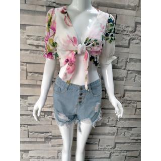 Áo croptop đi biển, resort, du lịch (có 3 màu)