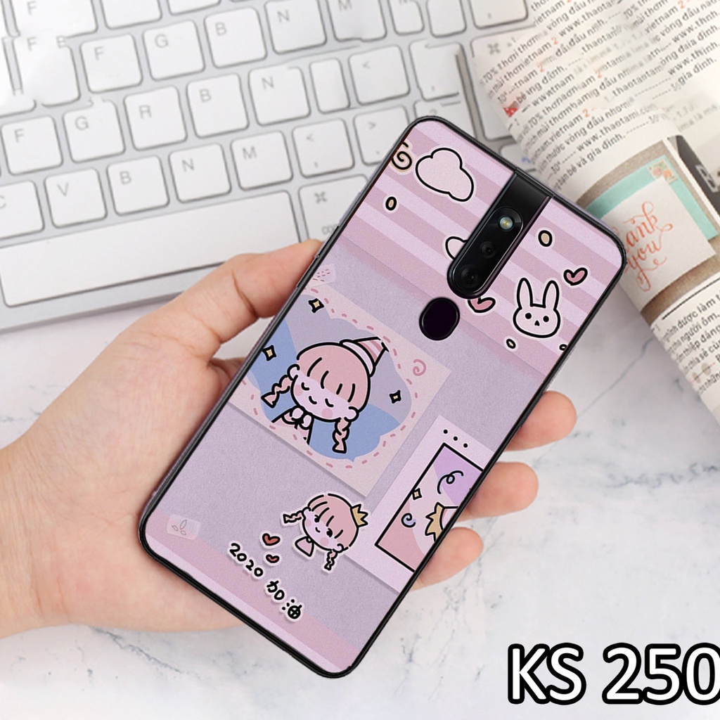 [HOT] Ốp lưng Oppo F9 - Oppo F11 - Oppo F11 Pro - Ốp điện thoại Oppo in hình bé gái siêu xinh,  dễ thương