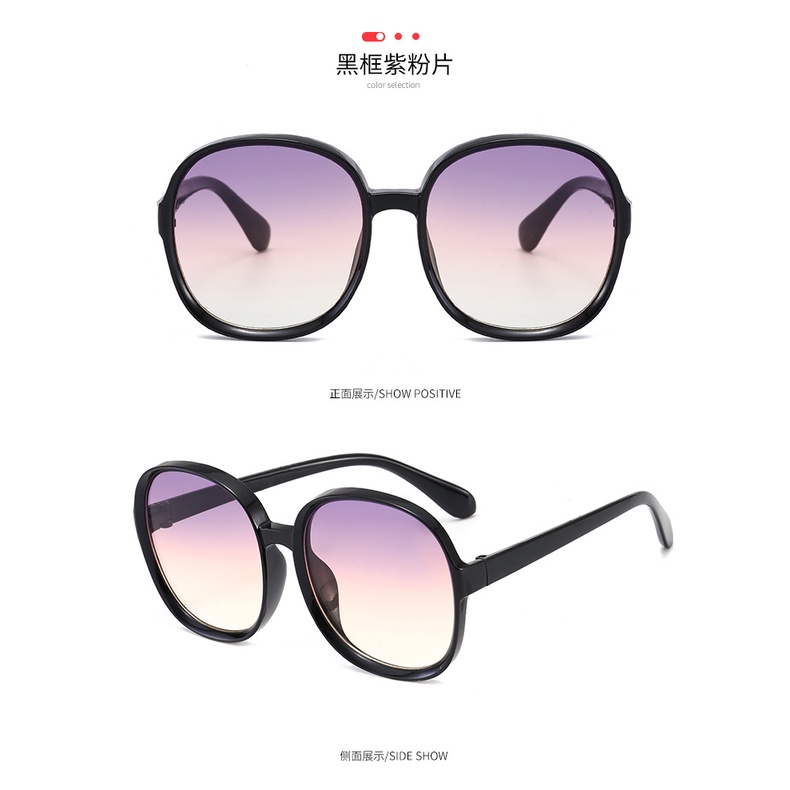 Kính Mát Thời Trang Chống Tia UV Gọng Lớn Mới