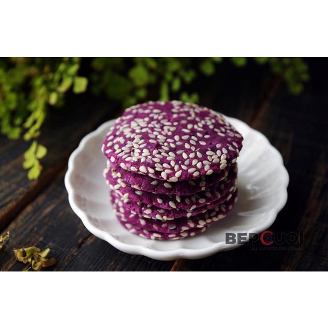 Purple Yam - Bột khoai lang tím tạo màu làm bánh siêu đẹp hũ 120ml